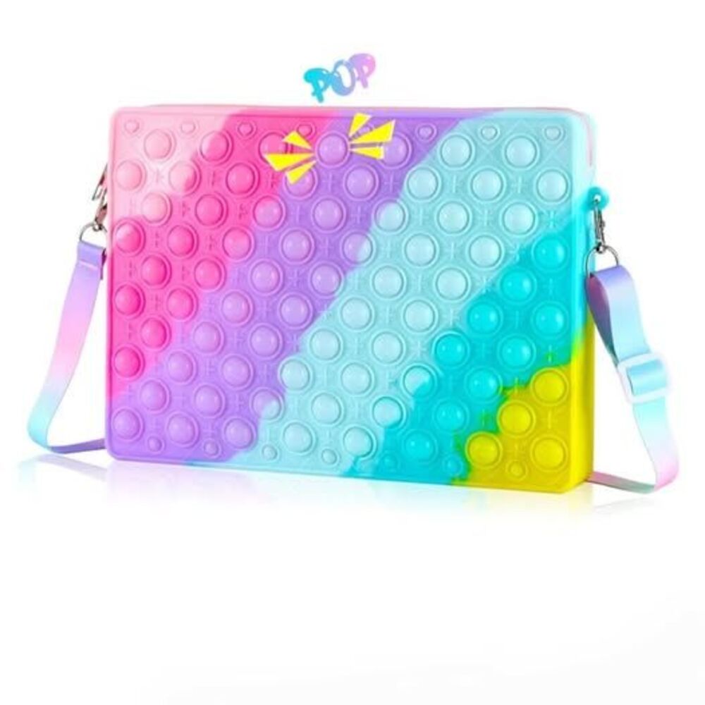 Pop-It Silicone Crossbody / Pouch Bags  SET of 8 – NEW